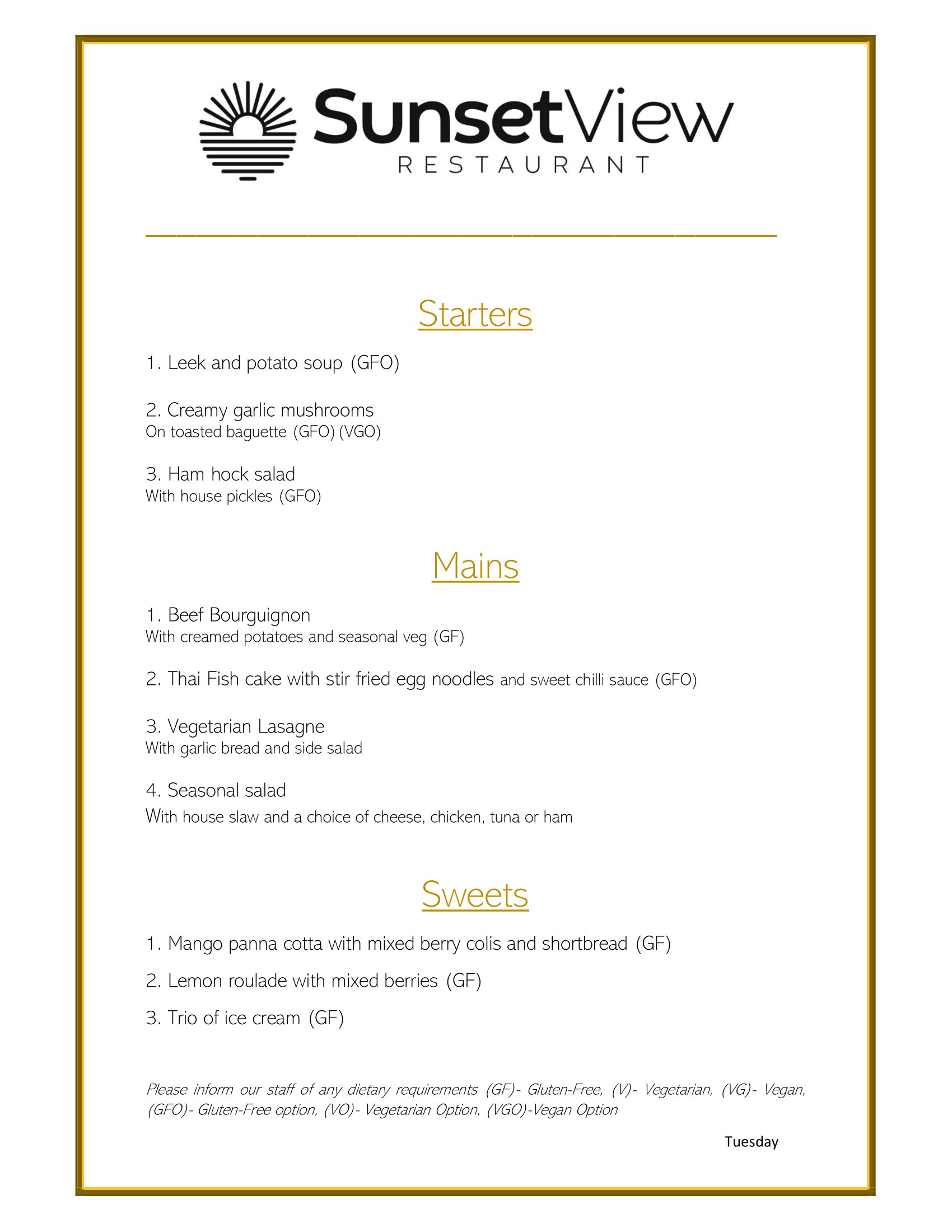 7-Day-Menu